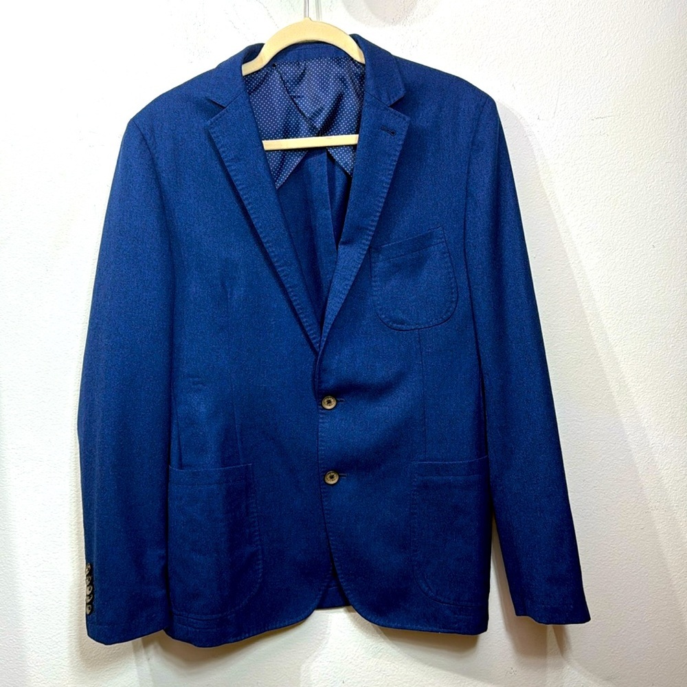 (R4) NILS, men's blazer,customer article,made to measure,100% wool,size,Sz 56/M